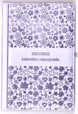 Okładka książki Kalendarz nauczyciela 2021/2022 lawenda WYPIÓR