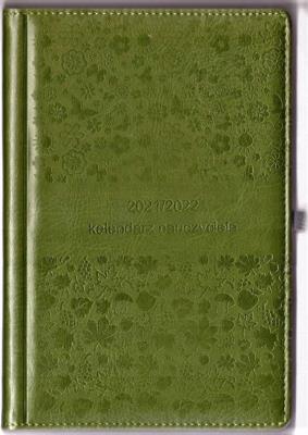 Okładka książki Kalendarz nauczyciela 2021/2022 zielony WYPIÓR