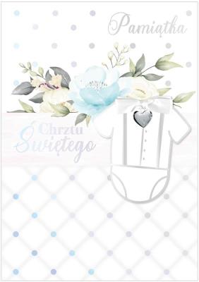 Opakowanie Karnet B6 DK-837 Chrzest (chłopiec)