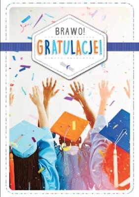 Opakowanie Karnet B6 PP-2092 Gratulacje (biret, absolutorium)