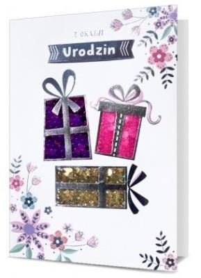 Opakowanie Karnet B6 Urodziny HM200-2207