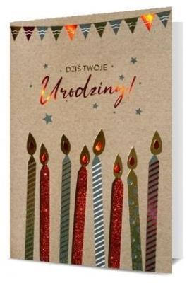 Opakowanie Karnet B6 Urodziny HM200-2218