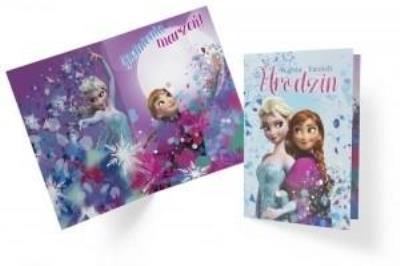 Opakowanie Karnet DS-015 Urodziny Kraina Lodu