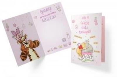 Opakowanie Karnet DS-039 Narodziny dziewczynka