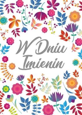 Opakowanie Karnet Imieniny GM-550