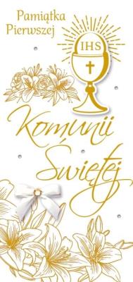 Opakowanie Karnet Komunia DL-77