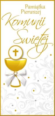 Opakowanie Karnet Komunia DL-80