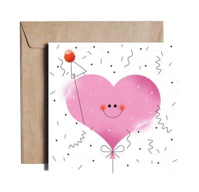 Opakowanie Karnet kw Birthday Balloon JST10