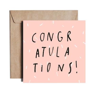 Opakowanie Karnet kw Congratulations AK43