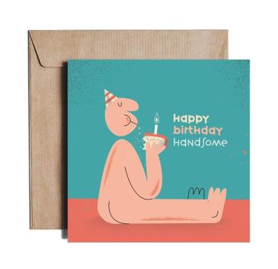 Opakowanie Karnet kw Happy Birthday Handsome ML03