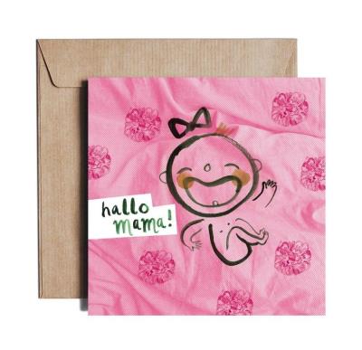 Opakowanie Karnet kw It's a Girl! OC18