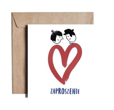 Opakowanie Karnet kw One Heart AL03