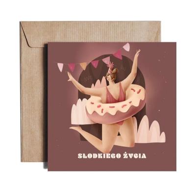 Opakowanie Karnet kw Słodkiego Życia SC01