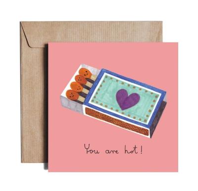 Opakowanie Karnet kw You Are Hot DS08