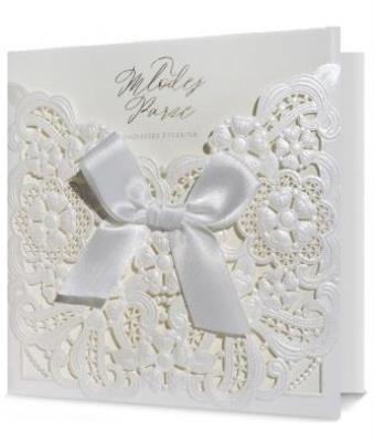 Opakowanie Karnet kwadratowy Ślub KL HM100-1006