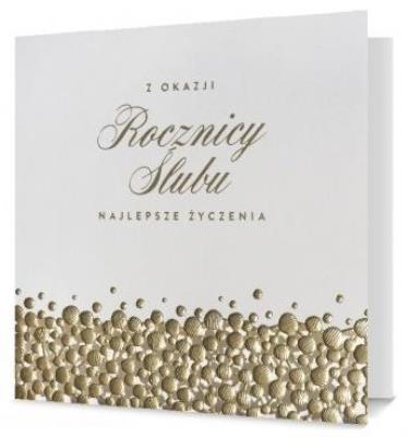 Opakowanie Karnet kwadratowy Ślub KL HM100-1019