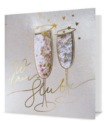 Opakowanie Karnet kwadratowy Ślub UK-Diamond-13