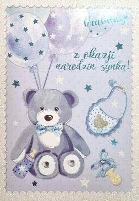 Opakowanie Karnet Narodziny GM-713