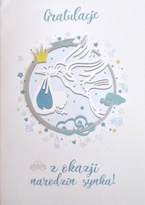 Opakowanie Karnet Narodziny GM-716