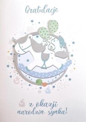 Opakowanie Karnet Narodziny GM-717