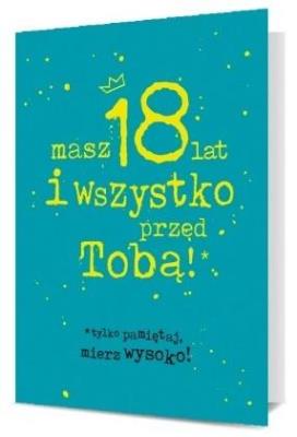 Opakowanie Karnet Osiemnastka K. B6-1891