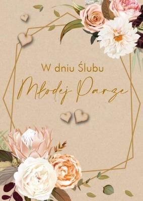 Opakowanie Karnet Ślub GM-738