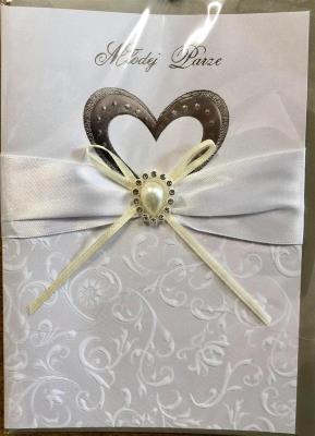 Opakowanie Karnet ślubny B6 Premium 40 + koperta