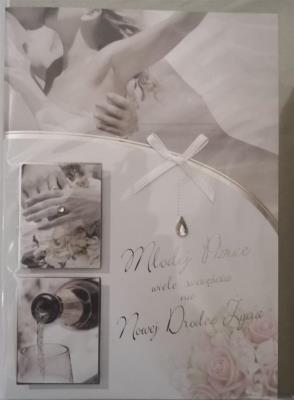 Opakowanie Karnet ślubny B6 Premium 41 + koperta