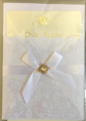 Opakowanie Karnet ślubny B6 Premium 42 + koperta