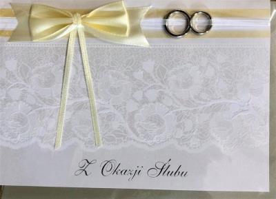 Opakowanie Karnet ślubny B6 Premium 46 + koperta