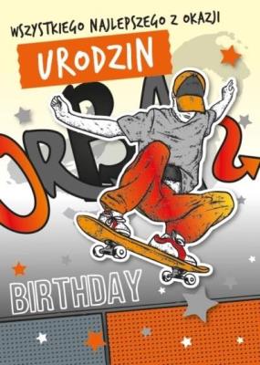 Opakowanie Karnet Urodziny GM-349