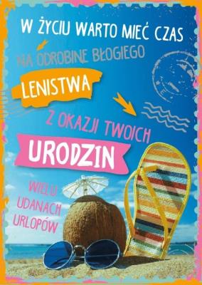 Opakowanie Karnet Urodziny GM-455