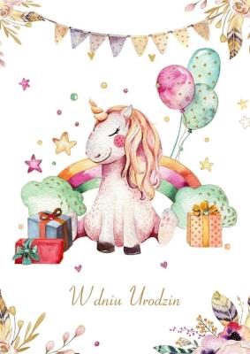 Opakowanie Karnet Urodziny GM-516