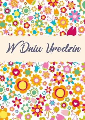 Opakowanie Karnet Urodziny GM-538