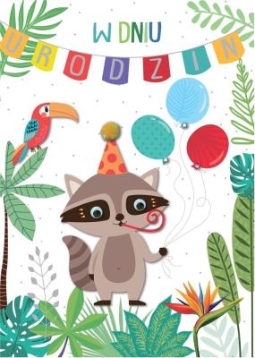 Opakowanie Karnet Urodziny GM-609