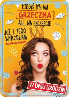 Opakowanie Karnet Urodziny GM-620