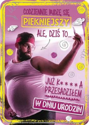 Opakowanie Karnet Urodziny GM-621