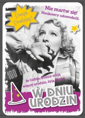 Opakowanie Karnet Urodziny GM-629