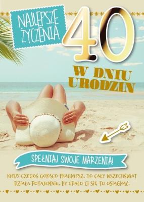 Opakowanie Karnet Urodziny GM-646