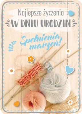 Opakowanie Karnet Urodziny GM-664