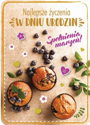 Opakowanie Karnet Urodziny GM-667