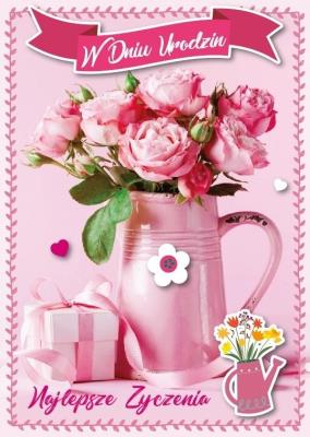 Opakowanie Karnet Urodziny GM-719