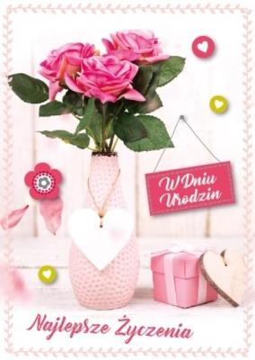 Opakowanie Karnet Urodziny GM-722