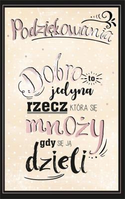 Opakowanie Kartka Dziękuję U59