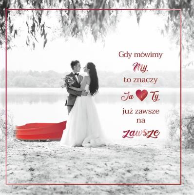 Opakowanie Kartka kw okolicznościowa Ślub KWS05