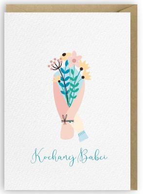 Opakowanie Kartka na Dzień Babci, eko koperta K056