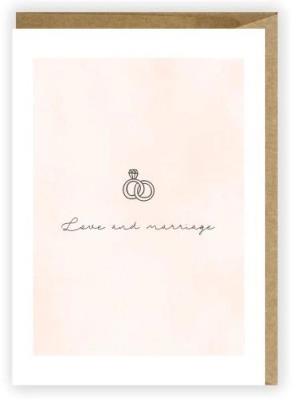 Opakowanie Kartka okolicznościowa, eko koperta Ślub K006