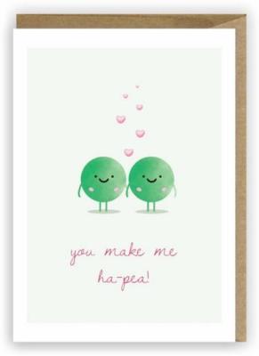 Opakowanie Kartka okolicznościowa Groszki, eko koperta K036