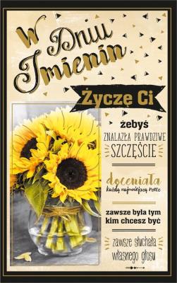 Opakowanie Kartka okolicznościowa Imieniny IM06