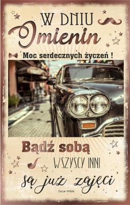 Opakowanie Kartka okolicznościowa Imieniny IM07